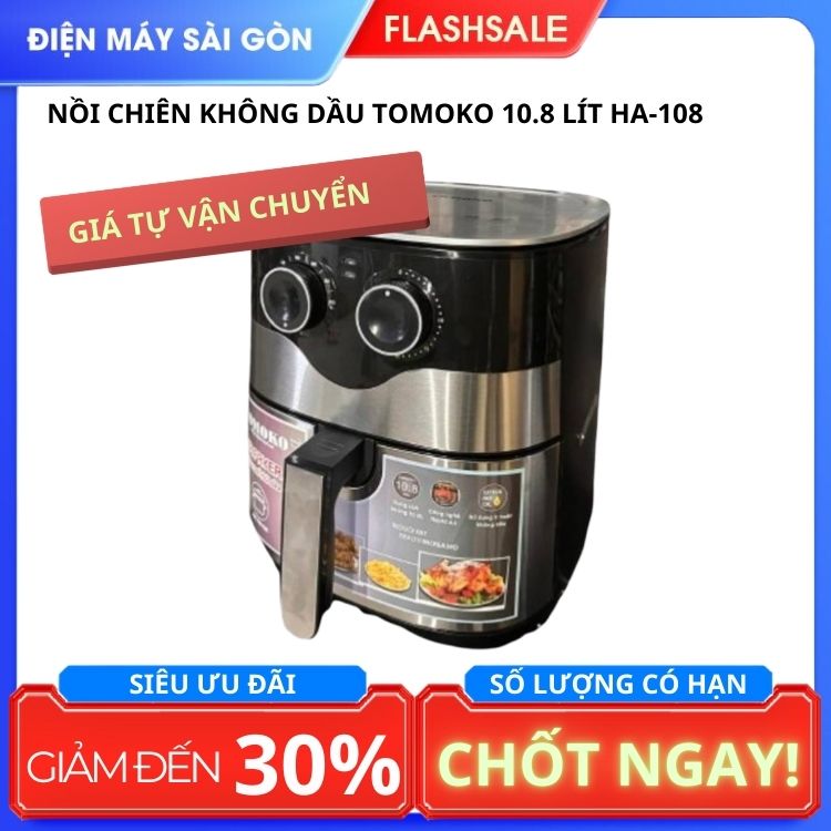 Nồi chiên không dầu Tomoko 10.8 lít HA-108