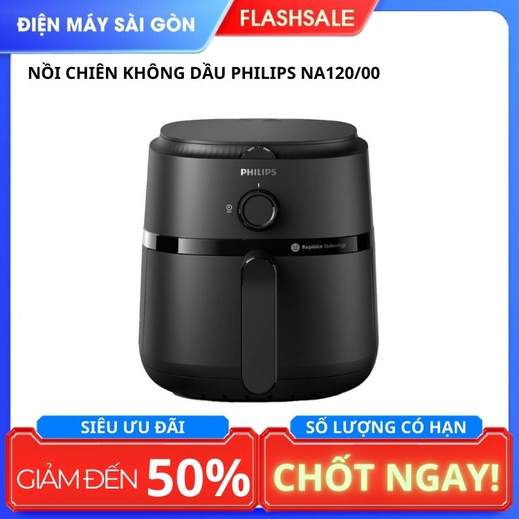 Nồi Chiên Không Dầu Philips NA120/00