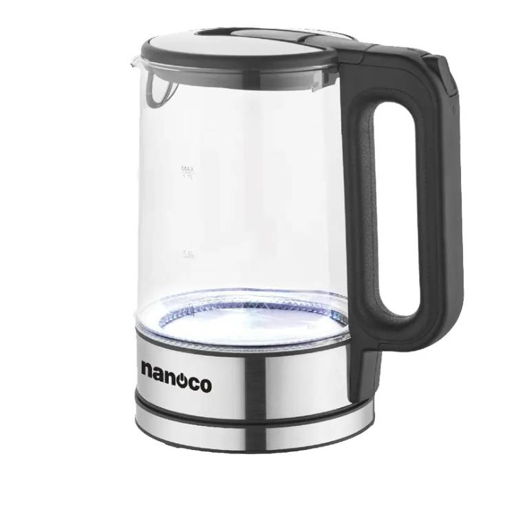 Bình siêu tốc thủy tinh 1.7 lít Nanoco NKT1790